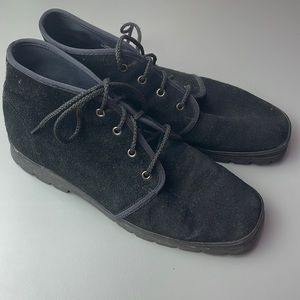 VINTAGE KEDS HIGH TOP SUEDE SNEAKERS